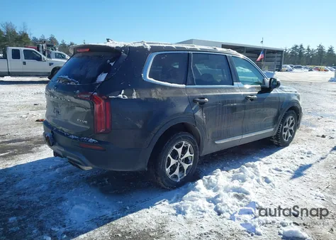 2020 Kia Telluride Ex z USA, uszkodzony, nr VIN 5XYP3DHC9LG012948